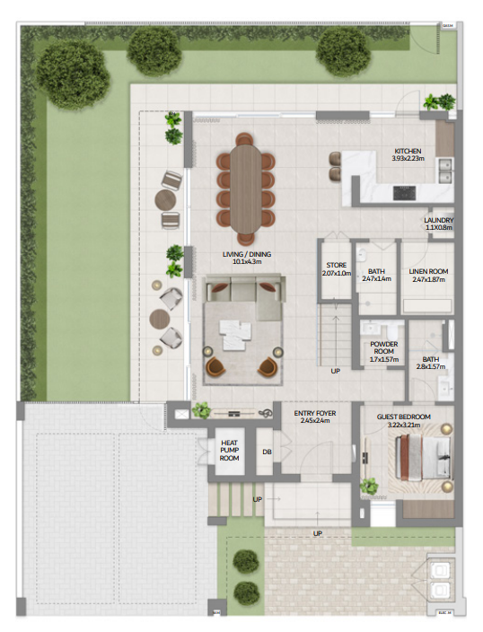 4 bedroom - Floor 1
