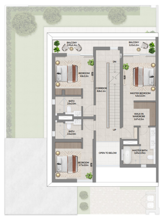 4 bedroom - Floor 2
