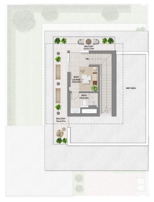 4 bedroom - Floor 3